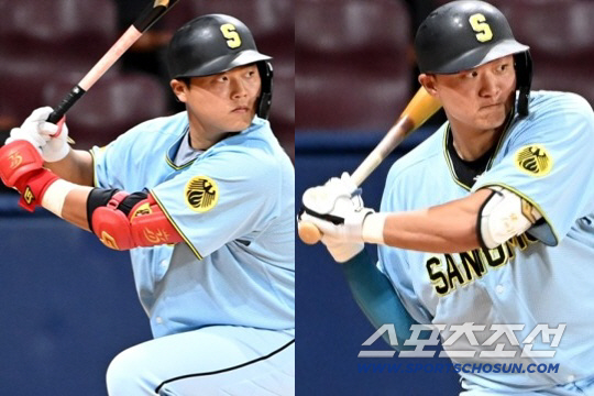 롯데-LG 자존심까지 걸렸다. 25개 한동희-24개 이재원, 퓨처스 최다…