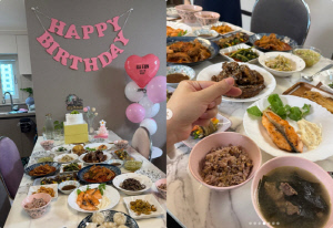 '박현호♥' 은가은, 시母표 생일상 금일봉 자랑 