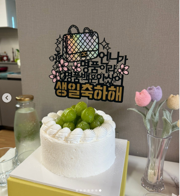 '박현호♥' 은가은, 시母표 생일상+금일봉 자랑 "사랑받는 며느리, 설거…