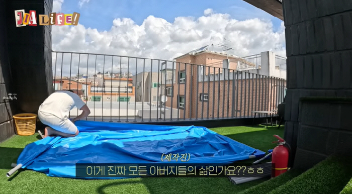 이지훈♥아야네, 딸 위해 '베란다 수영장' 설치했다가 "집 무너질 뻔"