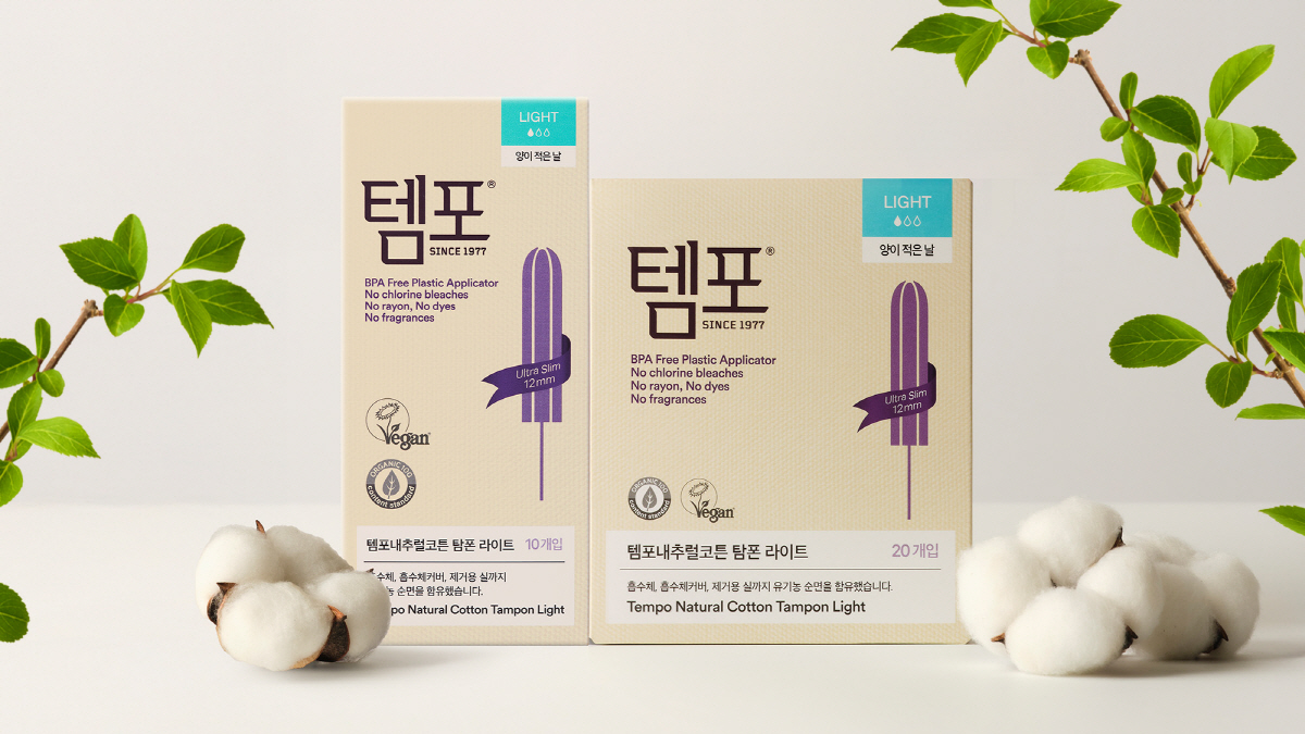 동아제약, 탐폰 라인업 강화…내추럴 코튼 라이트 출시