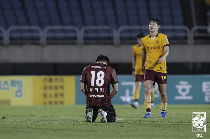 "상암으로 가자!" 광주, 창단 첫 코리아컵 결승 진출! 부천에 2-1 …