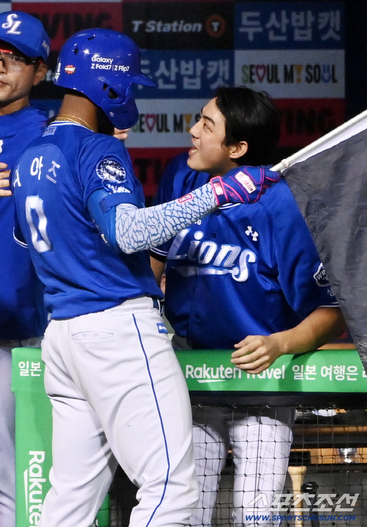 '사자깃발 받아라!' 두 마리 사자의 화끈한 포효, 시원하게 터진 백투백…