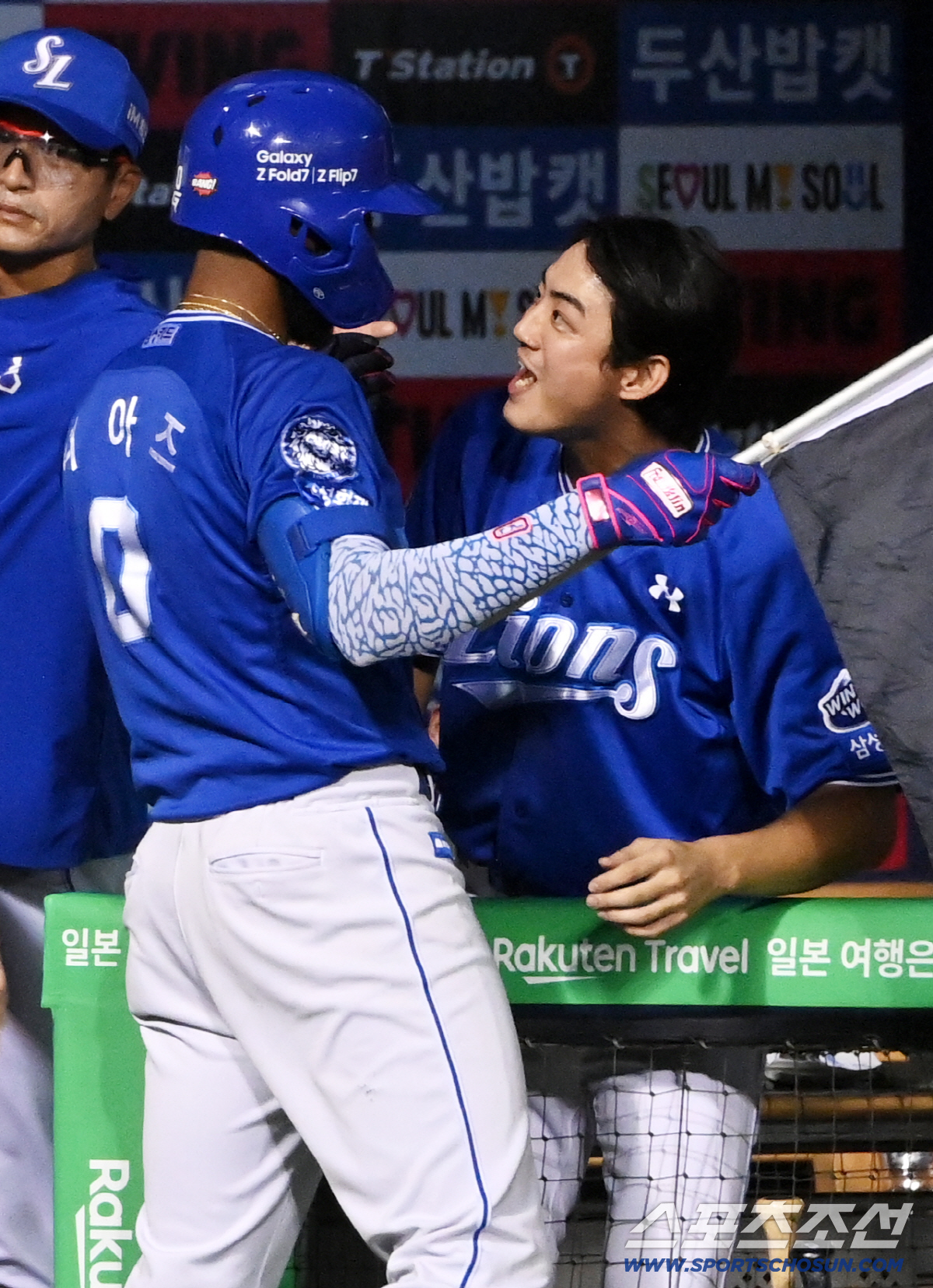 '사자깃발 받아라!' 두 마리 사자의 화끈한 포효, 시원하게 터진 백투백…
