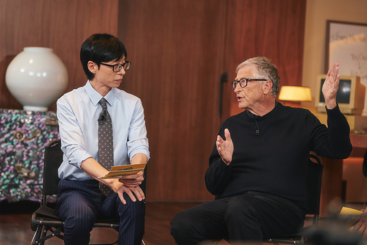 유재석, 빌 게이츠→'케데헌' 감독 만남 통했다..시청률 동시간대 1위 …