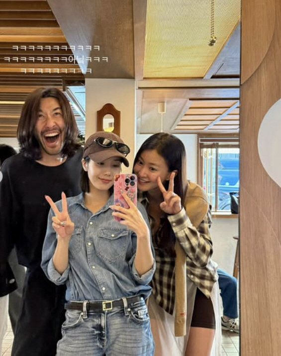 '임신 8개월' 이시영, 셔츠 팽팽해진 만삭 D라인 당당히 공개..성수동…