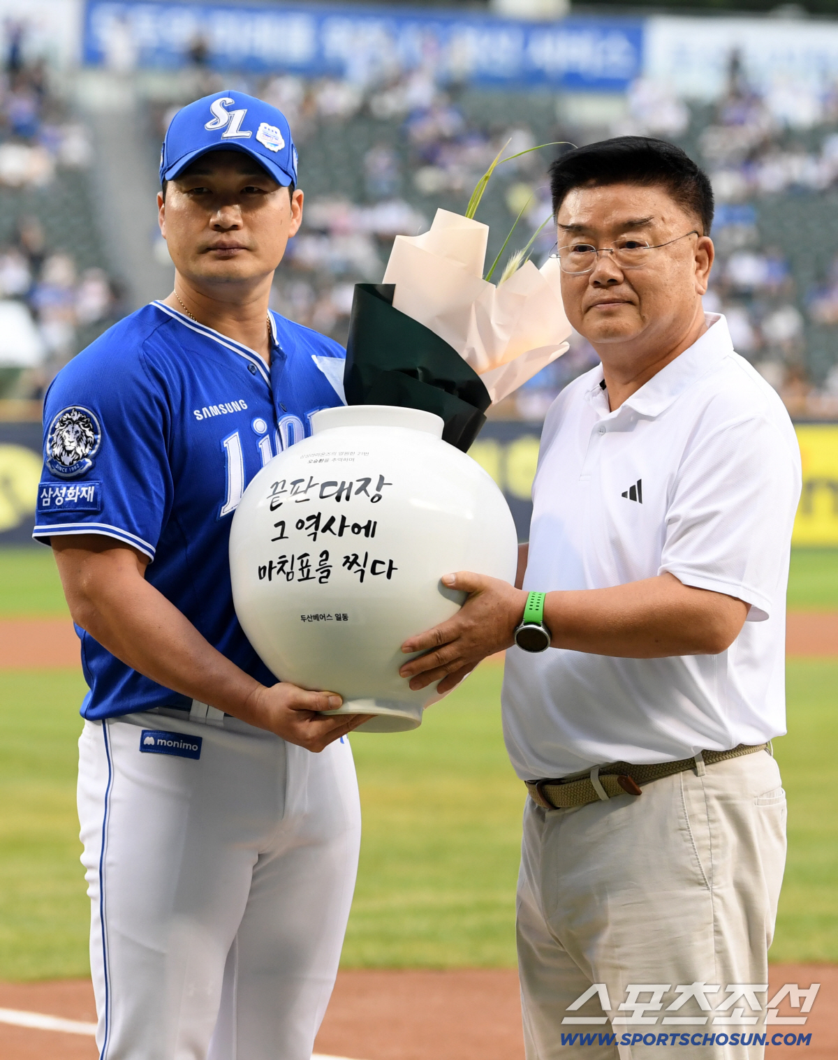 "오승환, 진짜 보기 싫은 투수" → 조성환 대행 '극찬'으로 배웅.. …