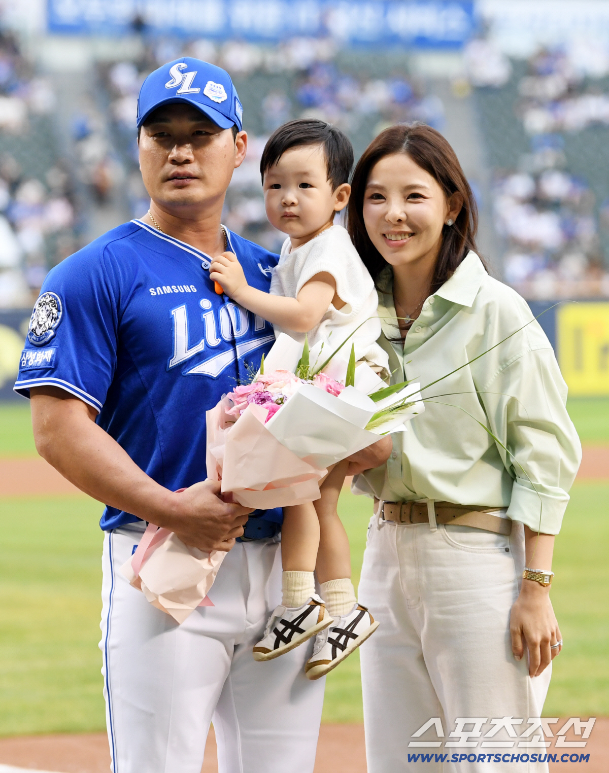 [포토] 오승환 '사랑하는 가족'