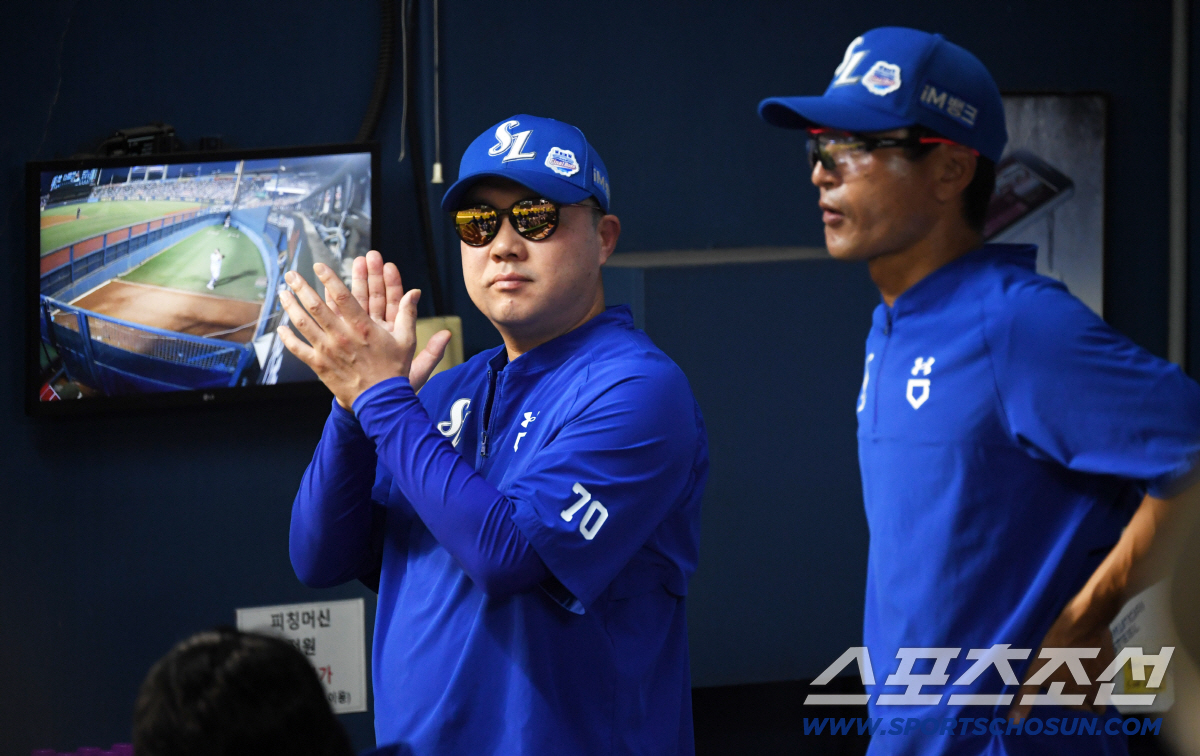 [포토] 박진만 감독 '역전 가보자'