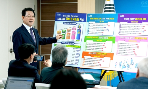 전남도, 정부예산안에 9조4천188억 반영…전년보다 5천260억↑