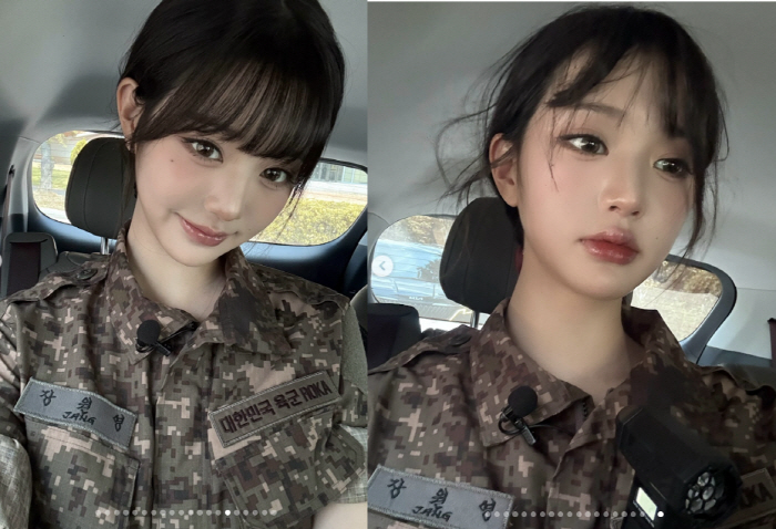 장원영 군입대 전후..결국 "럭키비키" 잊고 "아이씨" 터졌다