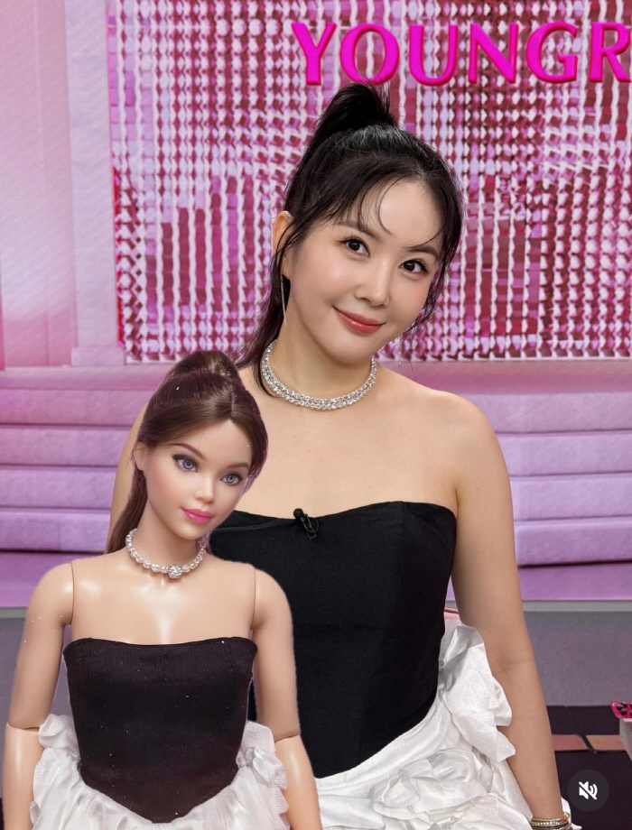 장영란, 얼굴 왜 이래? 이 정도면 바비 인형 실사판