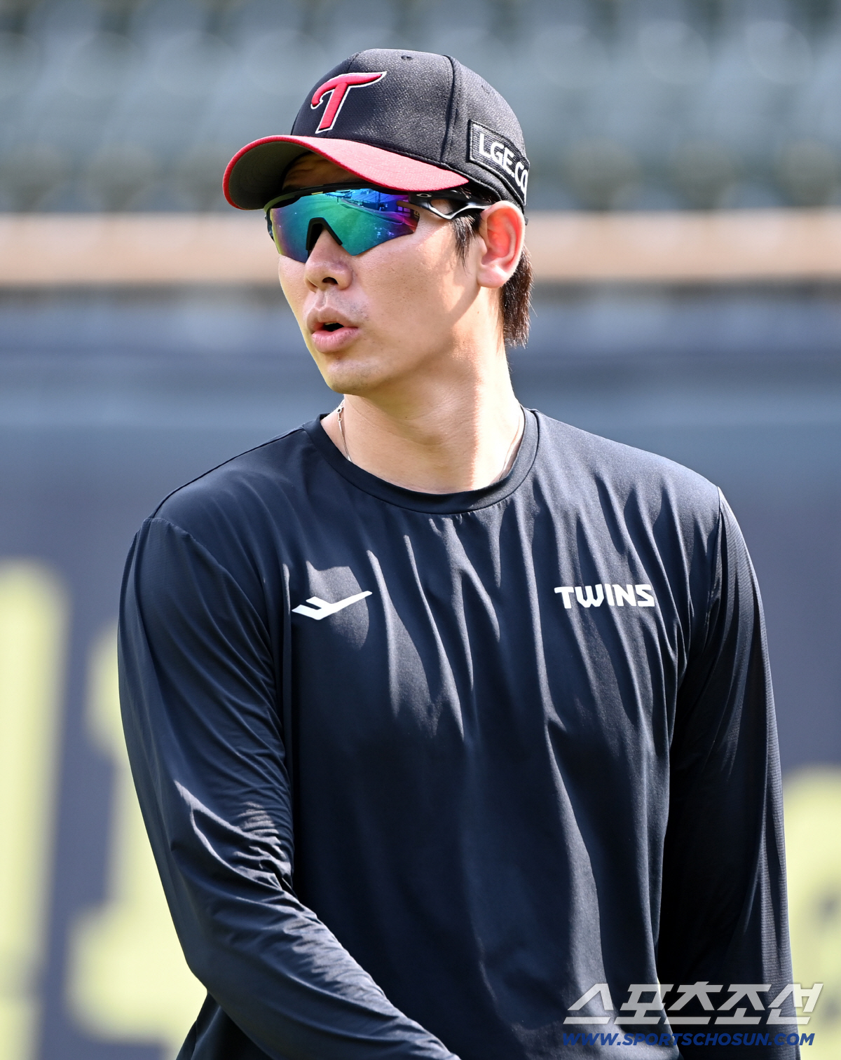 [포토] 홍창기, 복귀 준비 시동 걸었다