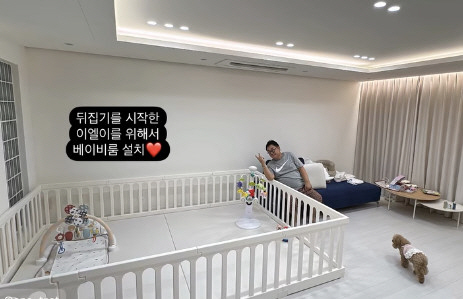 이용식, 손녀 위해 100평 집 인테리어 싹 바꿨다…초대형 베이비룸 설치