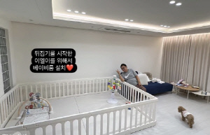 이용식, 손녀 위해 100평 집 인테리어 싹 바꿨다…초대형 베이비룸 설치