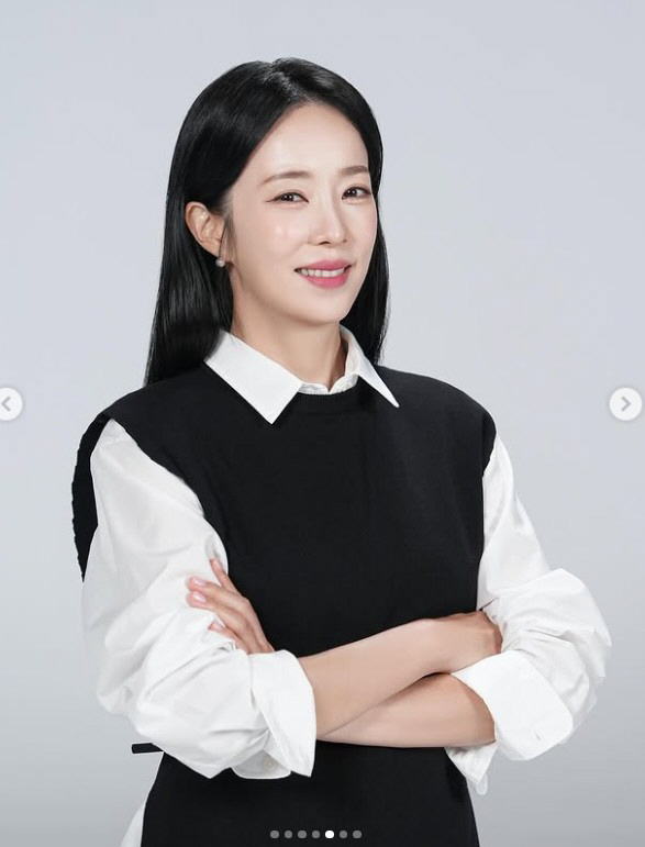 '44세' 박은영, 임신 18주에도 '완벽 슈트핏'…"보정 만세"
