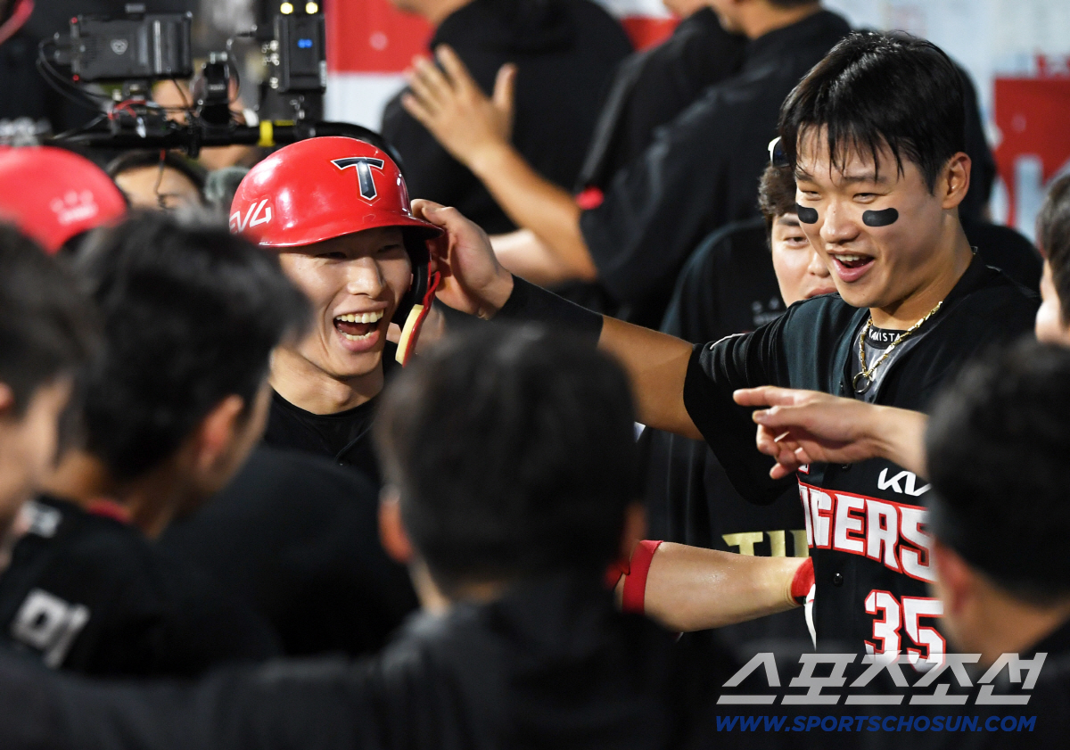 '5강 안 끝났어!' KIA 6회 7점 대폭발, KT에 역전승…네일 8승…