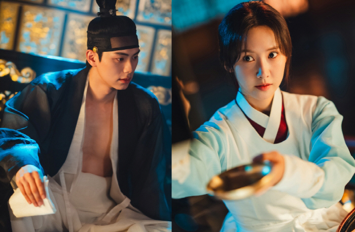 임윤아, 현대판 장금이..폭군 이채민 위한 수라간 최초 코스요리 도전