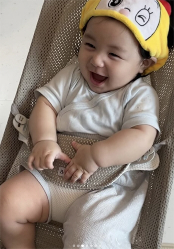 심형탁, 子 하루에 도라에몽 조기교육 "첫 마스크팩까지"