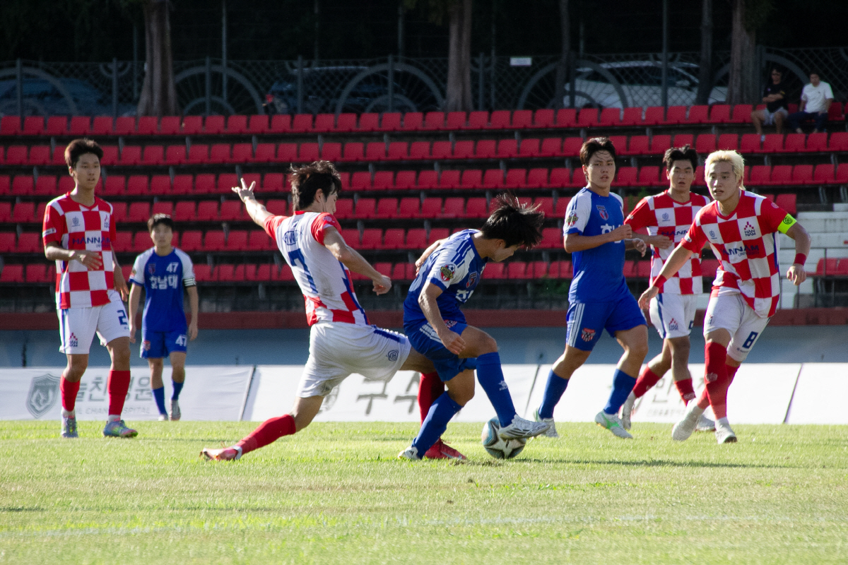 [대학축구]'조우령 극적 결승골' 한남대학교 사상 첫 4연속 정상 등극 …