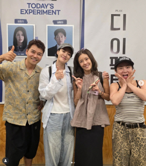 전현무x박나래, '나혼산' 의리 대단하네..옥자연 연극 관람 