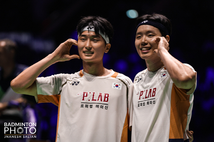 '2연패 보인다'서승재, 김원호와 세계선수권 결승 진출…무결점 승리로 2…