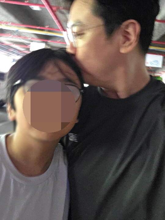 '박지윤과 이혼' 최동석, 子 눈물에 울컥했나.."아빠가 미안해"