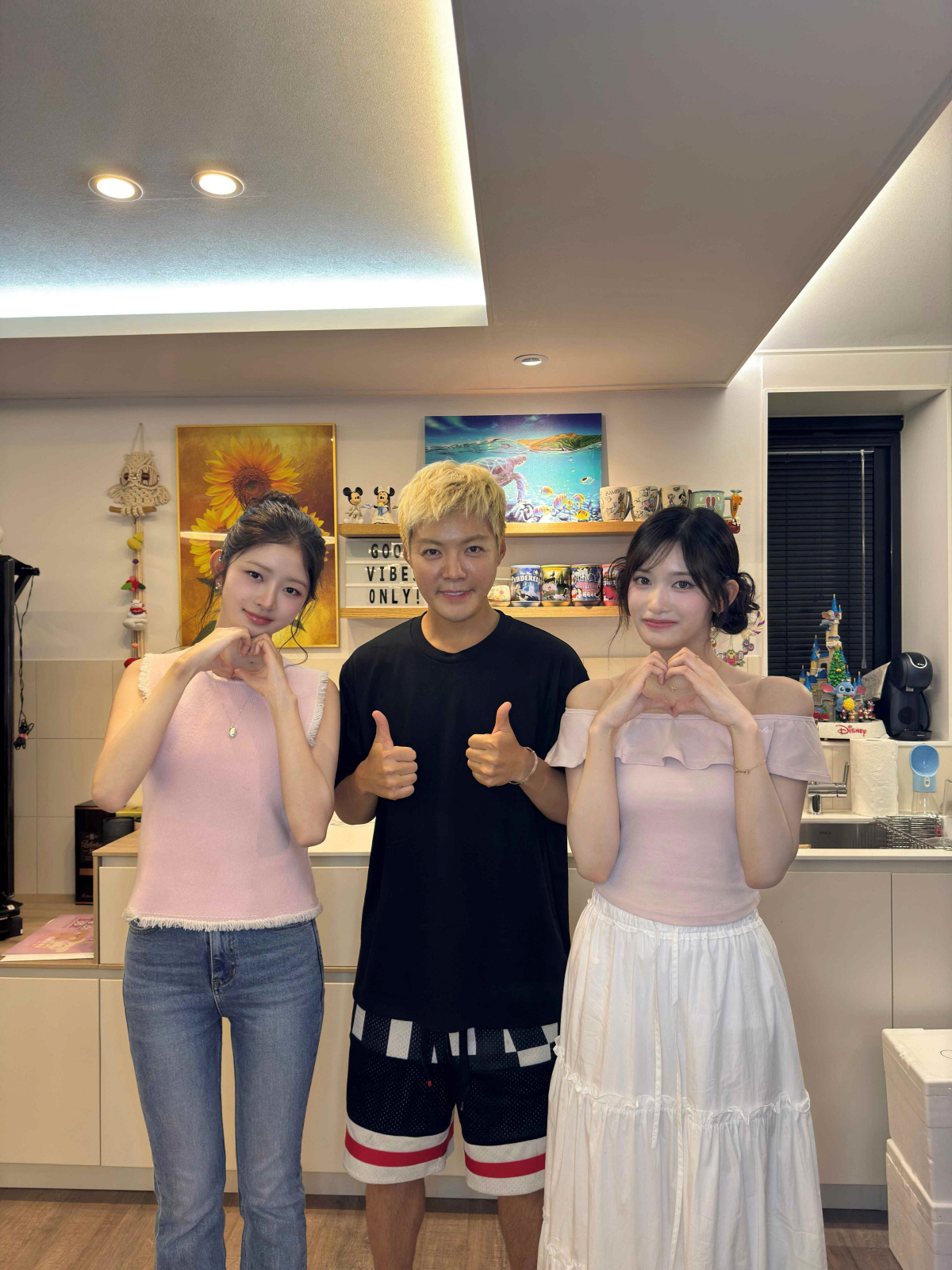 강남, ♥이상화 몰레 아이브 이서·레이 초대?…"같이 만드는거 아니었어?…