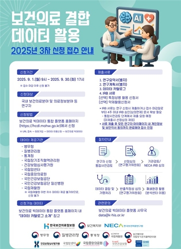 보건의료 빅데이터 플랫폼에 신체검사결과 등 병무청 정보 연계