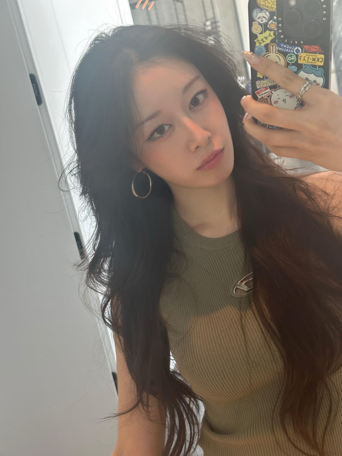 '황재균과 이혼' 지연, 셀카 막 찍어도 '굴욕 1도 없는' 저세상 미모