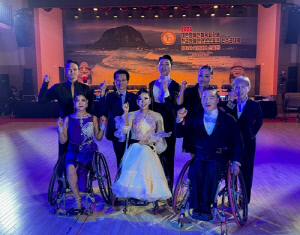 울주군청 장애인댄스스포츠팀, 제주 전국대회 금4·은2 획득