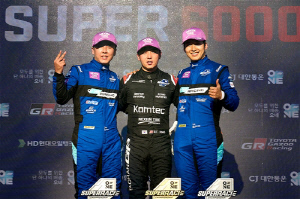 오네 레이싱, 슈퍼레이스 6라운드서 '역대 최다 포듐' 도전