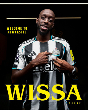 '태업 잃고, 태업 얻었다' 드라마틱한 이적 성사…요안 위사 뉴캐슬 합류→등번호는 칼럼 윌슨의 '9번'