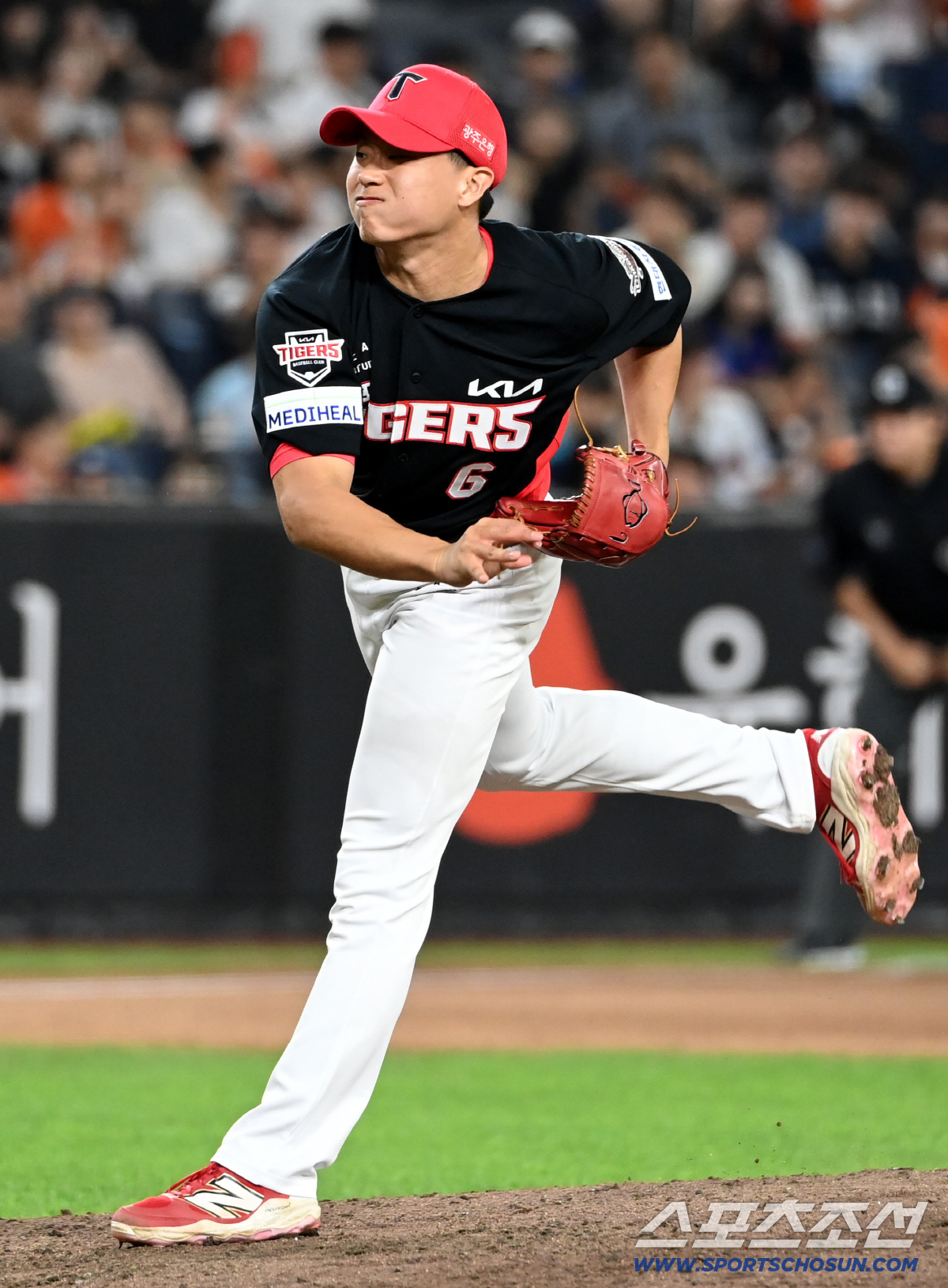 [포토] KIA 이성원, 프로 데뷔 첫 등판