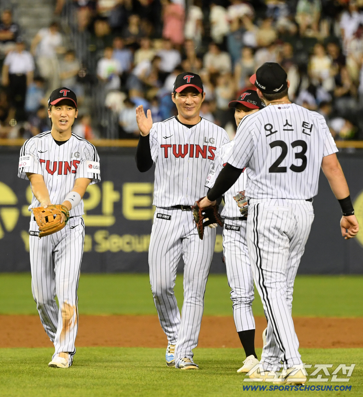 [포토] LG '1위 질주'