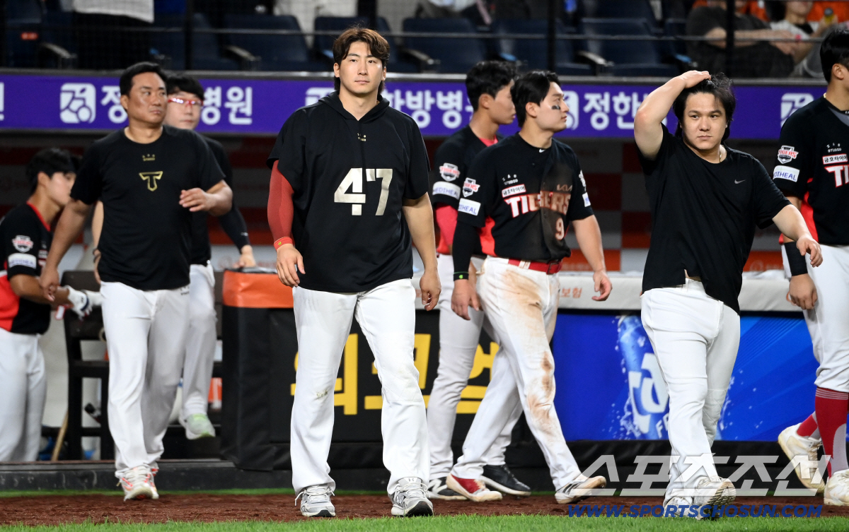 [포토] 나성범-김선빈, 아쉬운 21대3 패배