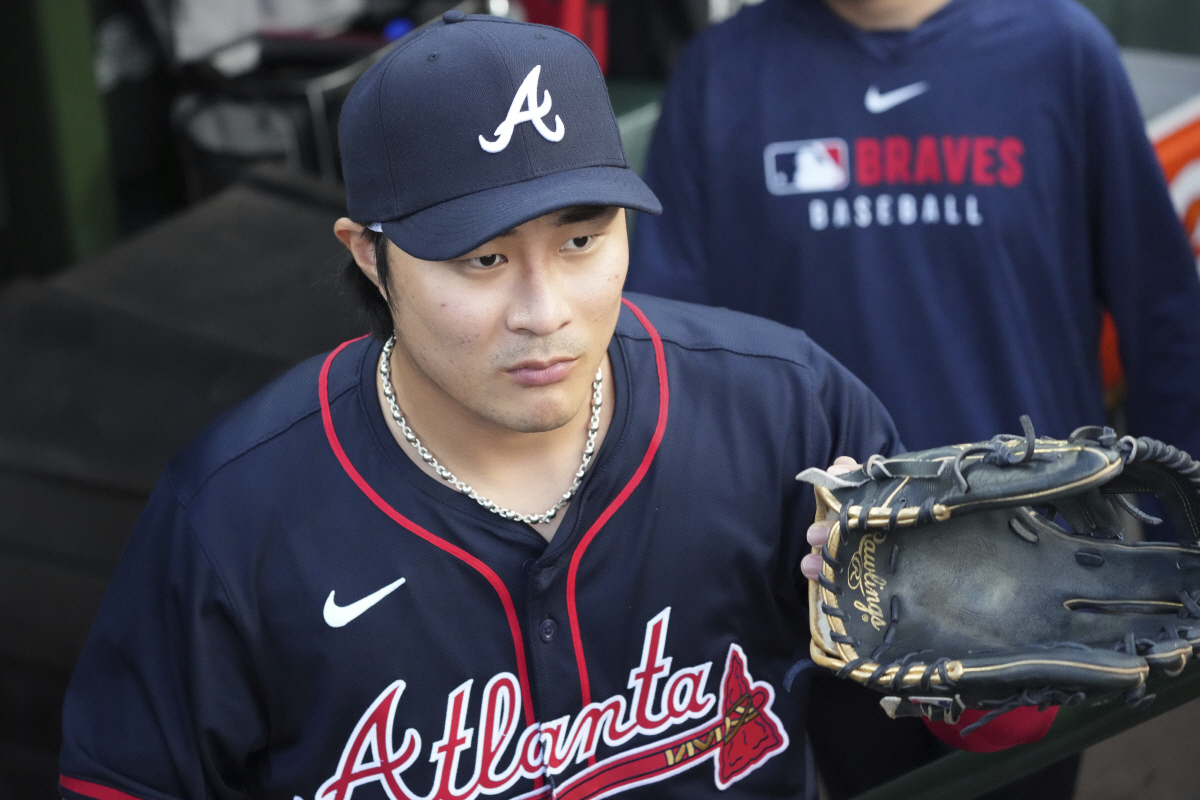 [속보]김하성 ATL 이적 첫 안타 작렬! 164.2㎞ 총알 우전안타, …