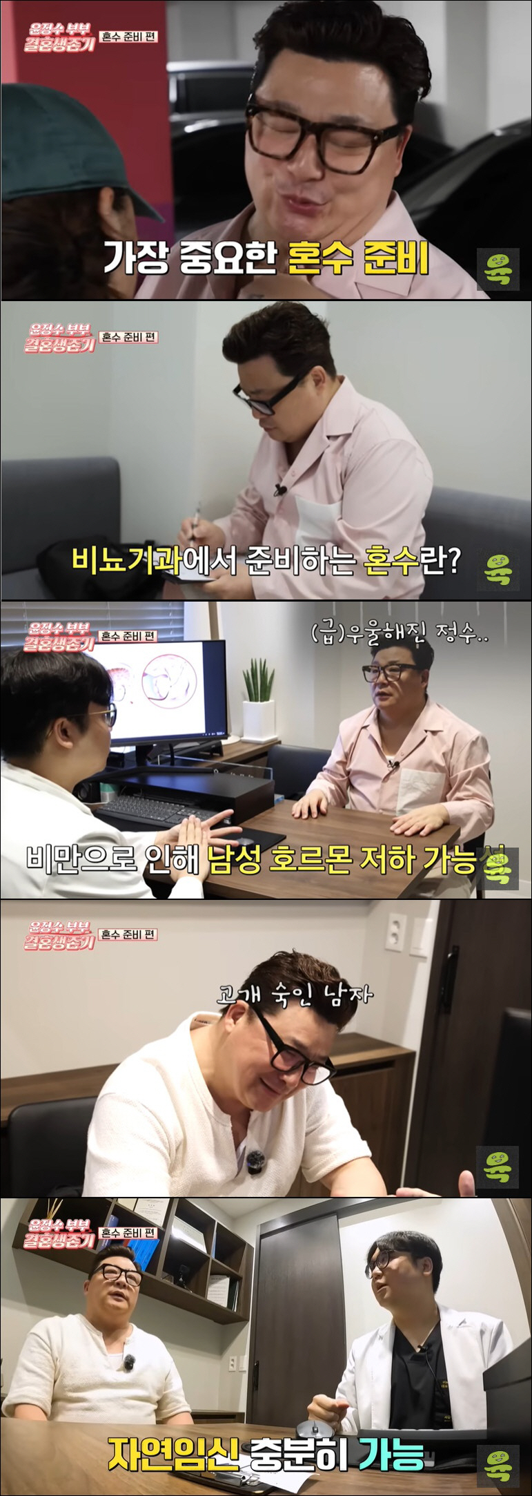 '53세' 윤정수, ♥원자현과 자연임신 준비…정자 검사에 만족 "혼수는 …