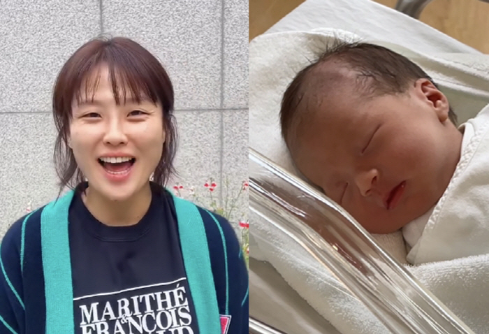 '50kg 감량' 권미진, 셋째 딸 출산..."처음처럼 경이로워" 감격
