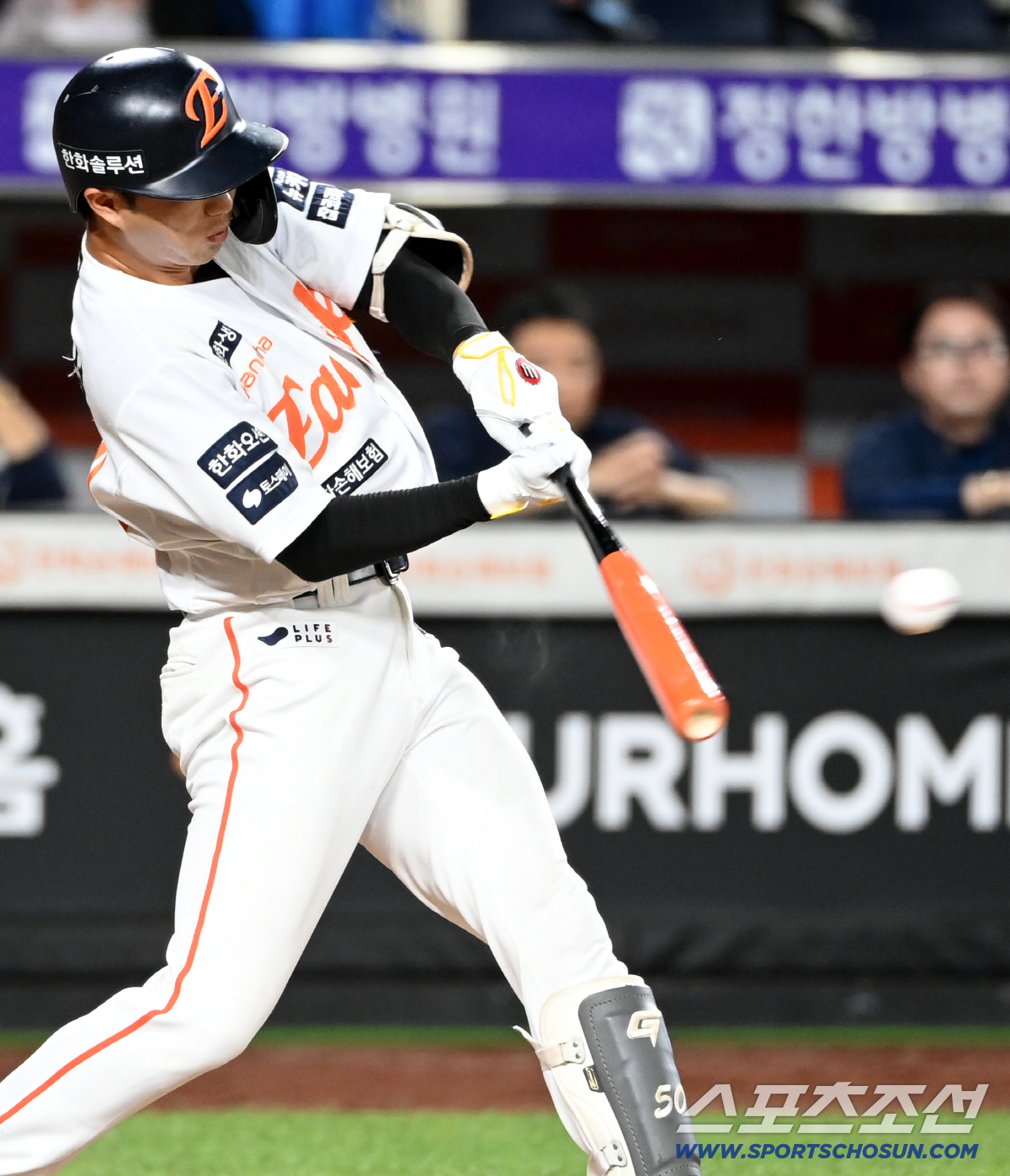 [포토] 이원석의 1타점 동점타!