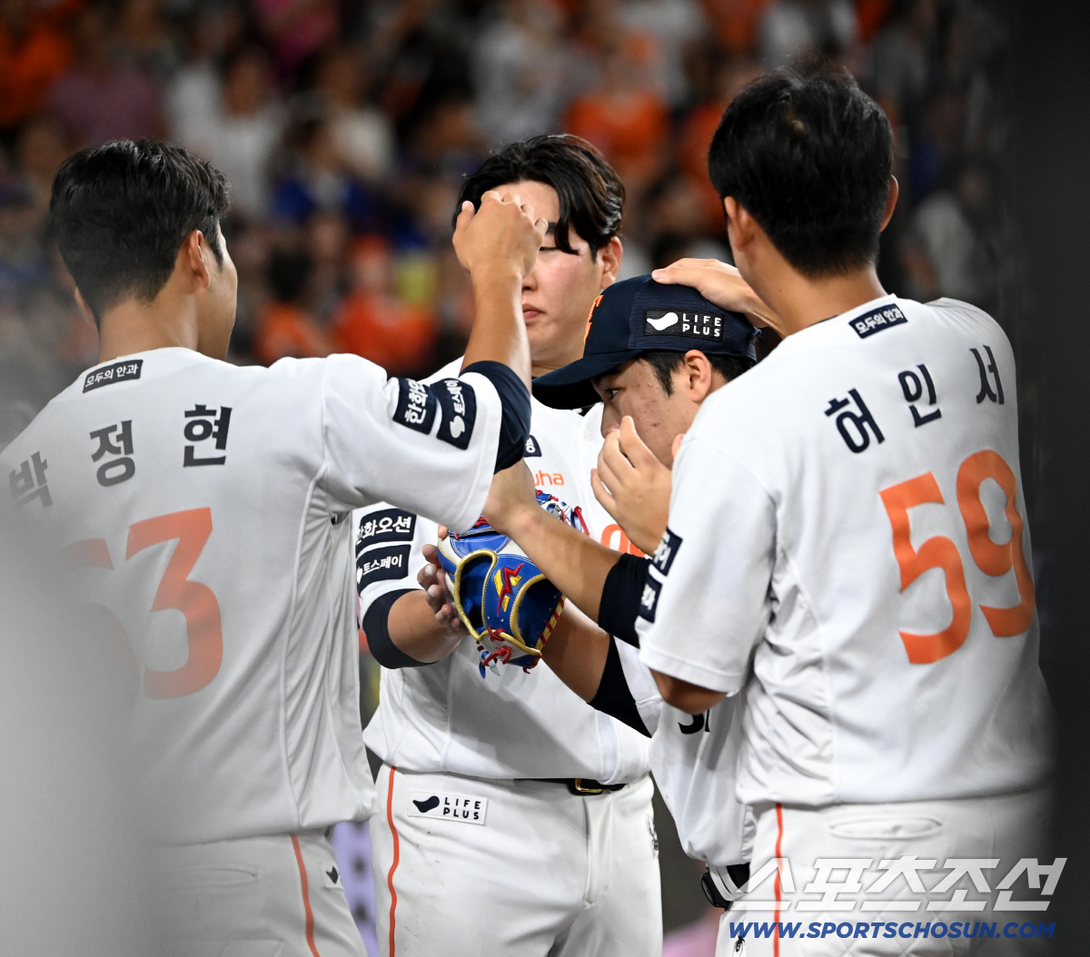 1위 아직 모른다! 한화, 일단 LG와 5경기 → 끝내기로 기세 탔다. …