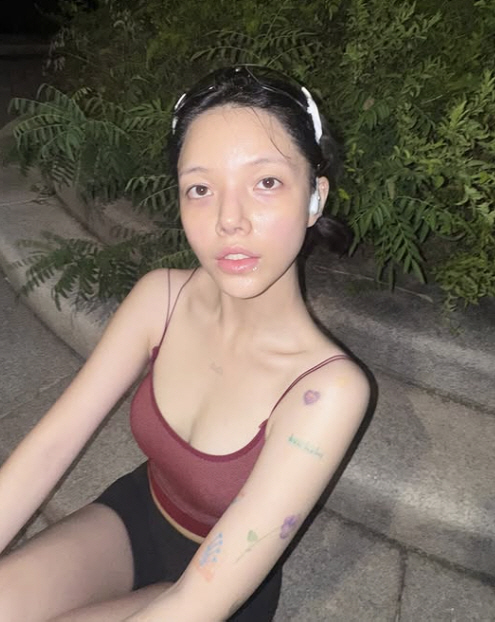 AOA 지민 맞아? 넋 나간 민낯에 온몸 뼈 튀어나온 앙상 몸매…건강 우…