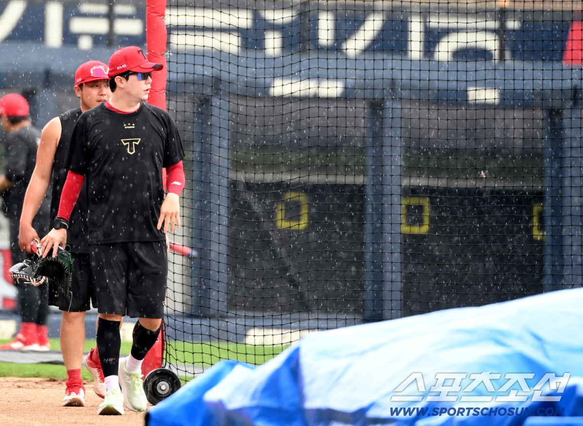 '갑자기 호우경보→미친 폭우' 광주 우천 순연, 9월 30일 이후 편성……