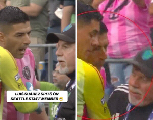 코치에 침뱉은 '핵이빨' 수아레스, 결국 사과...'내 행동 정당화할 수 없어, 후회해' SNS 업로드