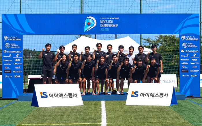 아이에스동서, 한국라크로스협회 공식 후원