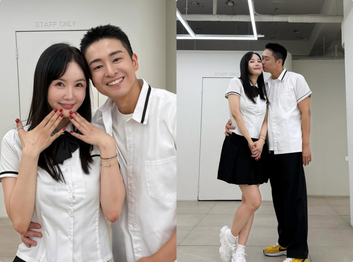 '47세' 장영란, ♥한창과 교복 데이트..'이혼' 홍진경 "보기 좋습니…