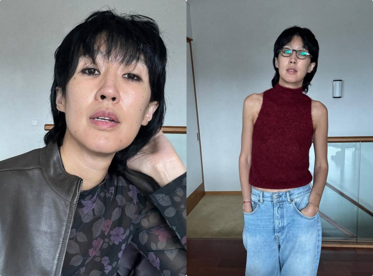 '180㎝·51㎏' 홍진경, 살이 더 빠졌나..압도적인 슈퍼모델 포스