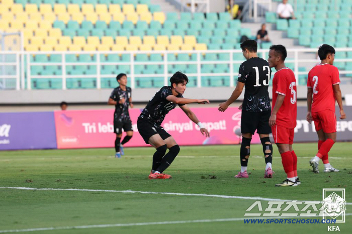 "조상혁 해트트릭" 이민성호,U-23亞컵 예선 라오스에 7대0 대승! 파…