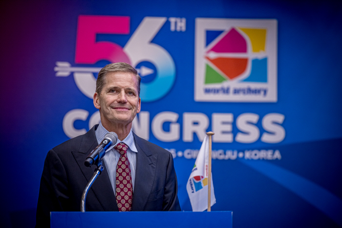 '최대 양궁 장비 제조업체' 이스턴 회장 세계양궁연맹(WA) 새 수장…한규형 양궁협회 부회장, WA 부회장 연임