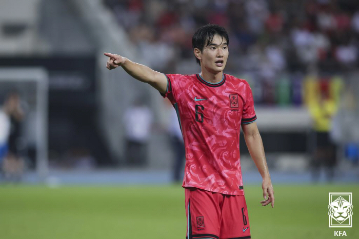 '홍명보호 중원 실험 성공' 백승호-김진규-이동경, 미국 상대로 맹활약→…